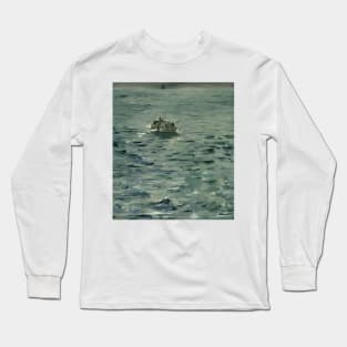 Rochefort's Escape by Edouard Manet Long Sleeve T-Shirt